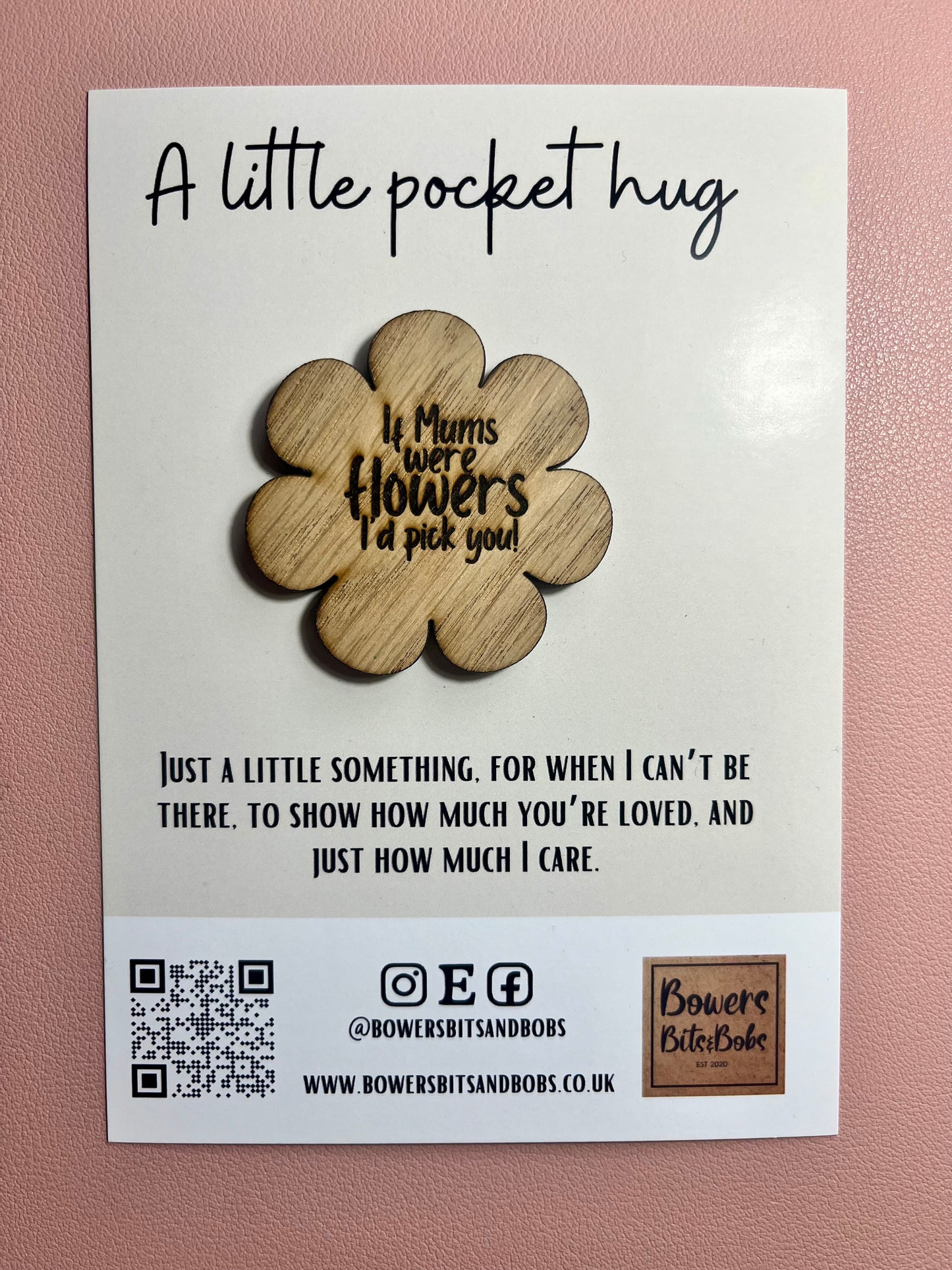 Pocket Hug Flower FOR MUM