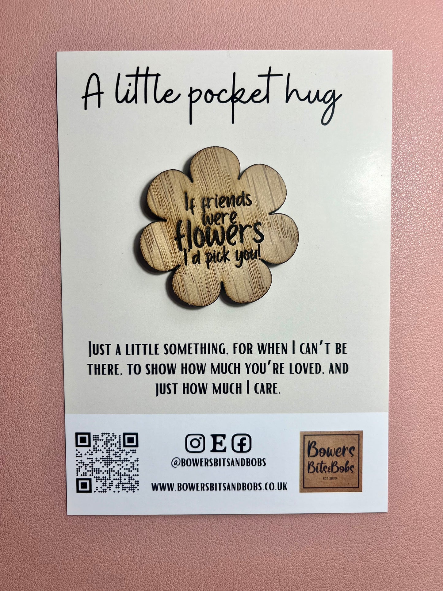 Pocket Hug Flower FOR FRIEND