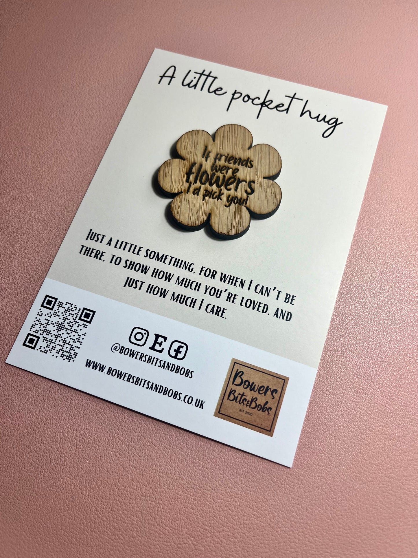 Pocket Hug Flower FOR FRIEND