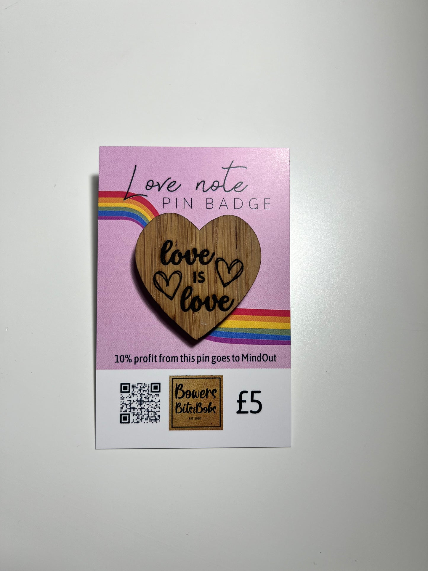 LOVE IS LOVE Pin Badge