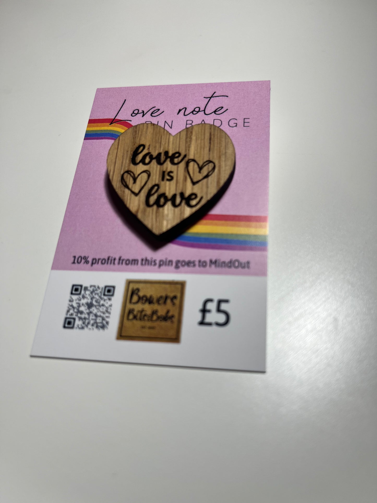 LOVE IS LOVE Pin Badge