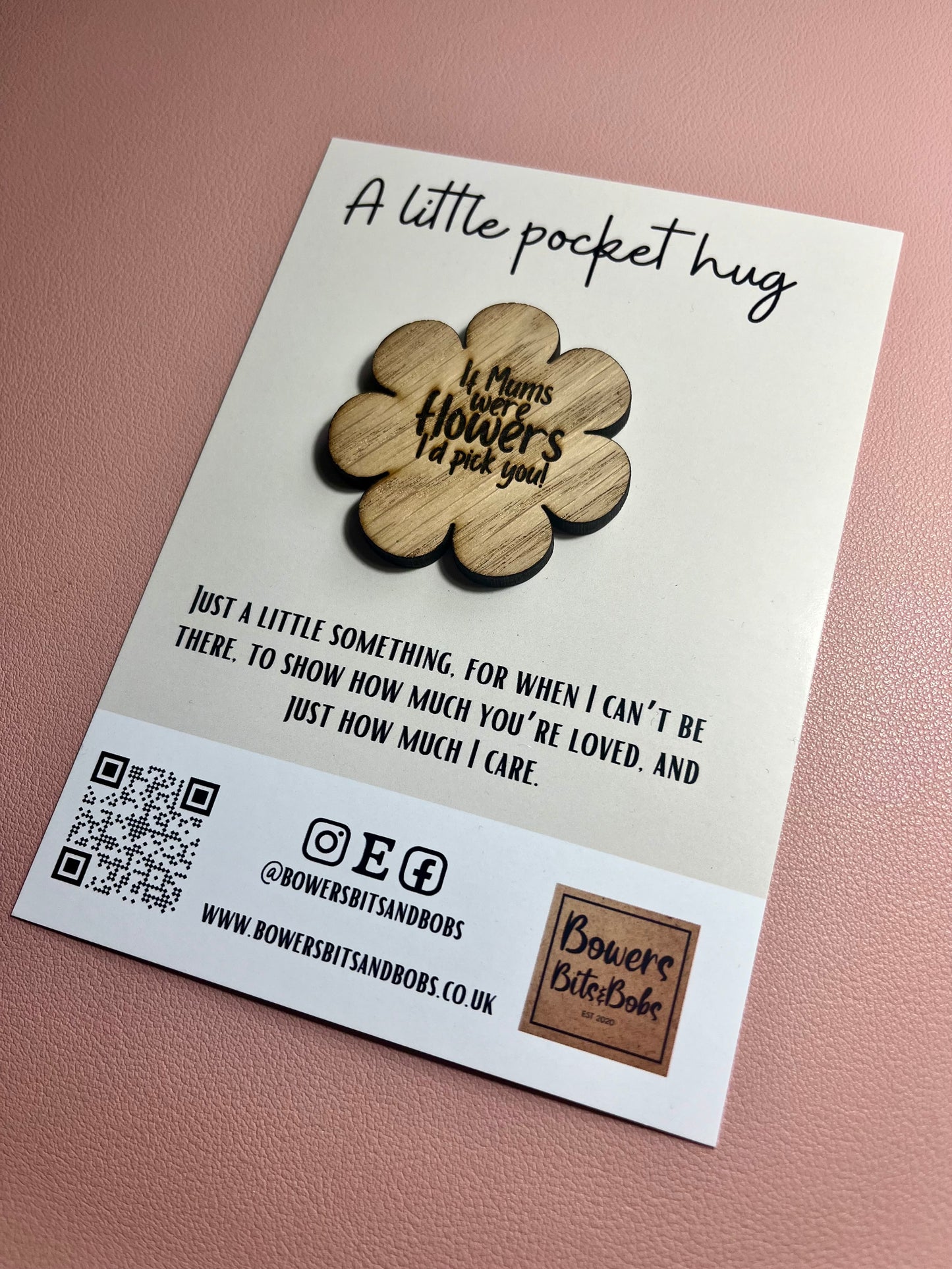 Pocket Hug Flower FOR MUM