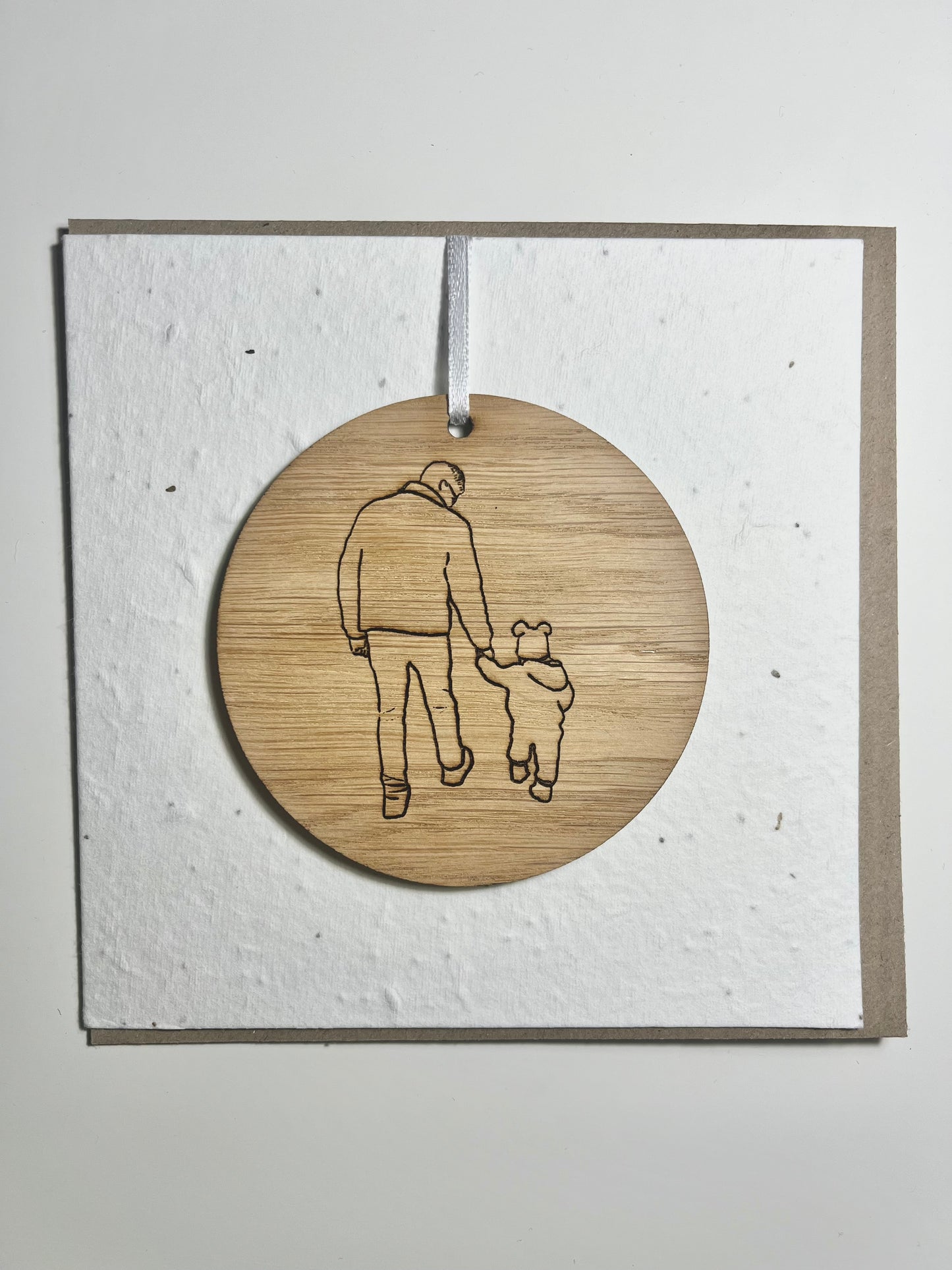 Line Art Greetings Card