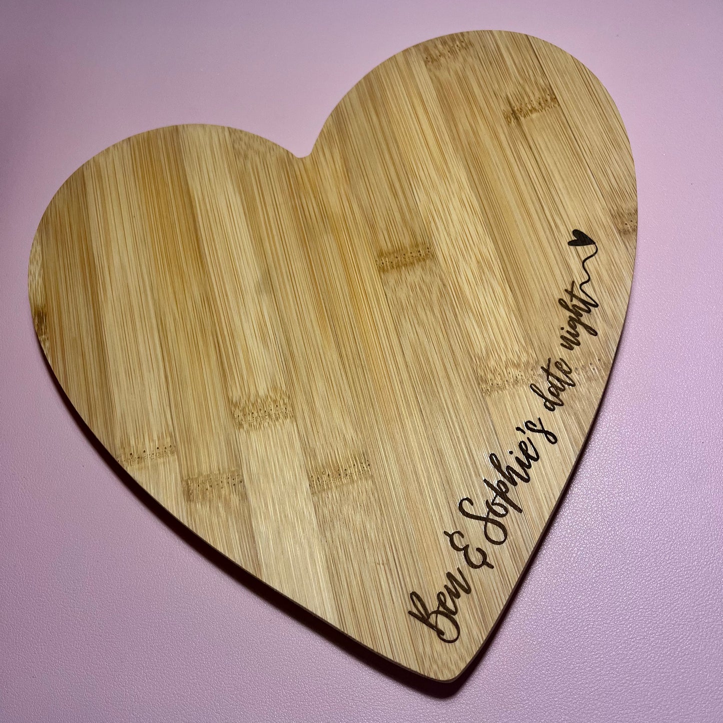 Bamboo Heart Board