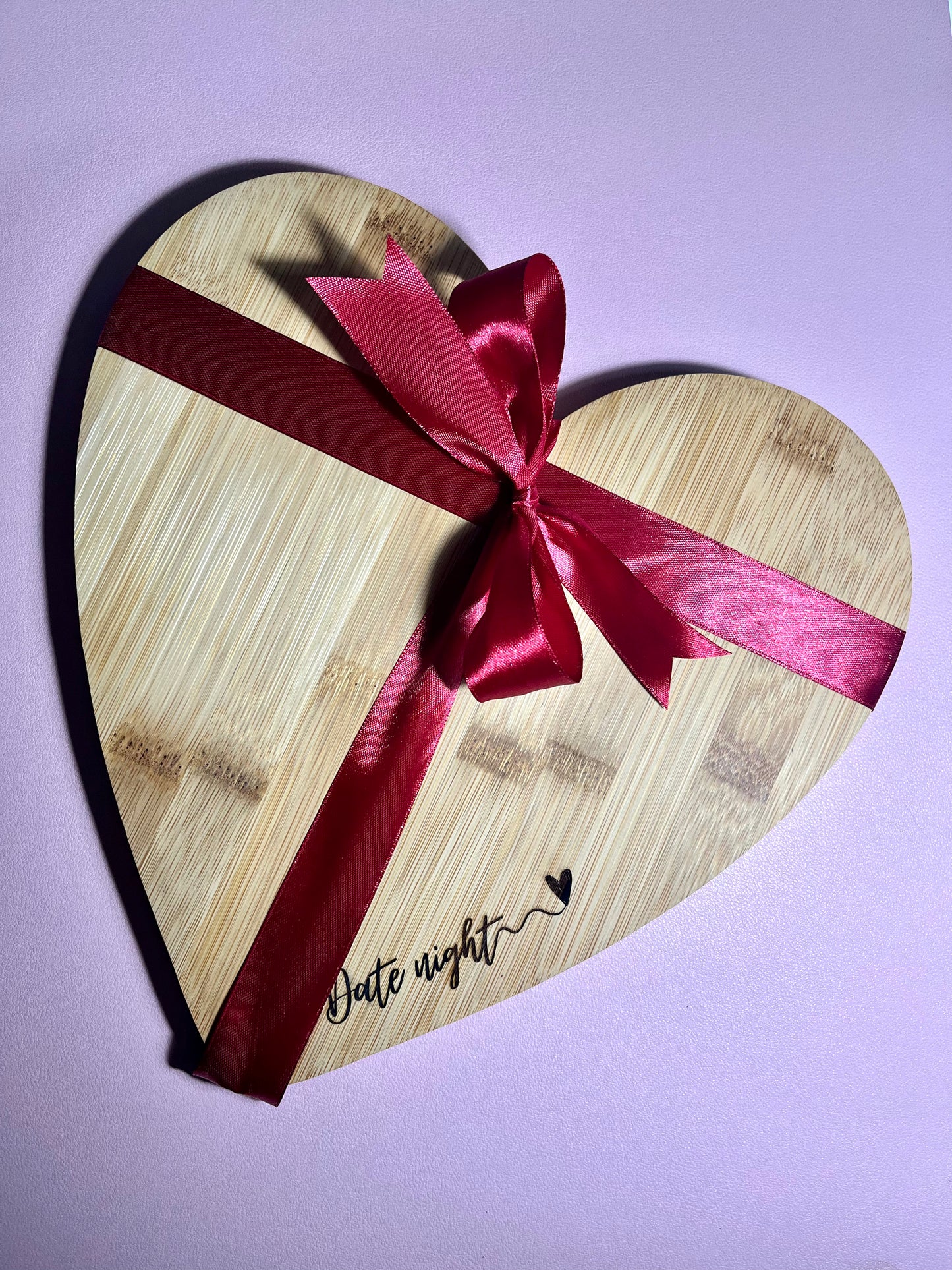 Bamboo Heart Board