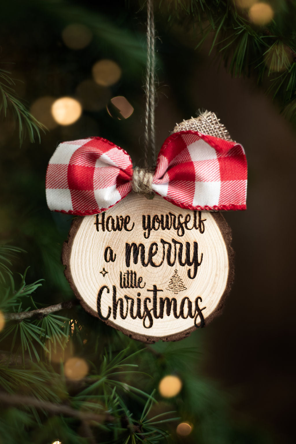Wooden Tree Hanger LUCKY DIP
