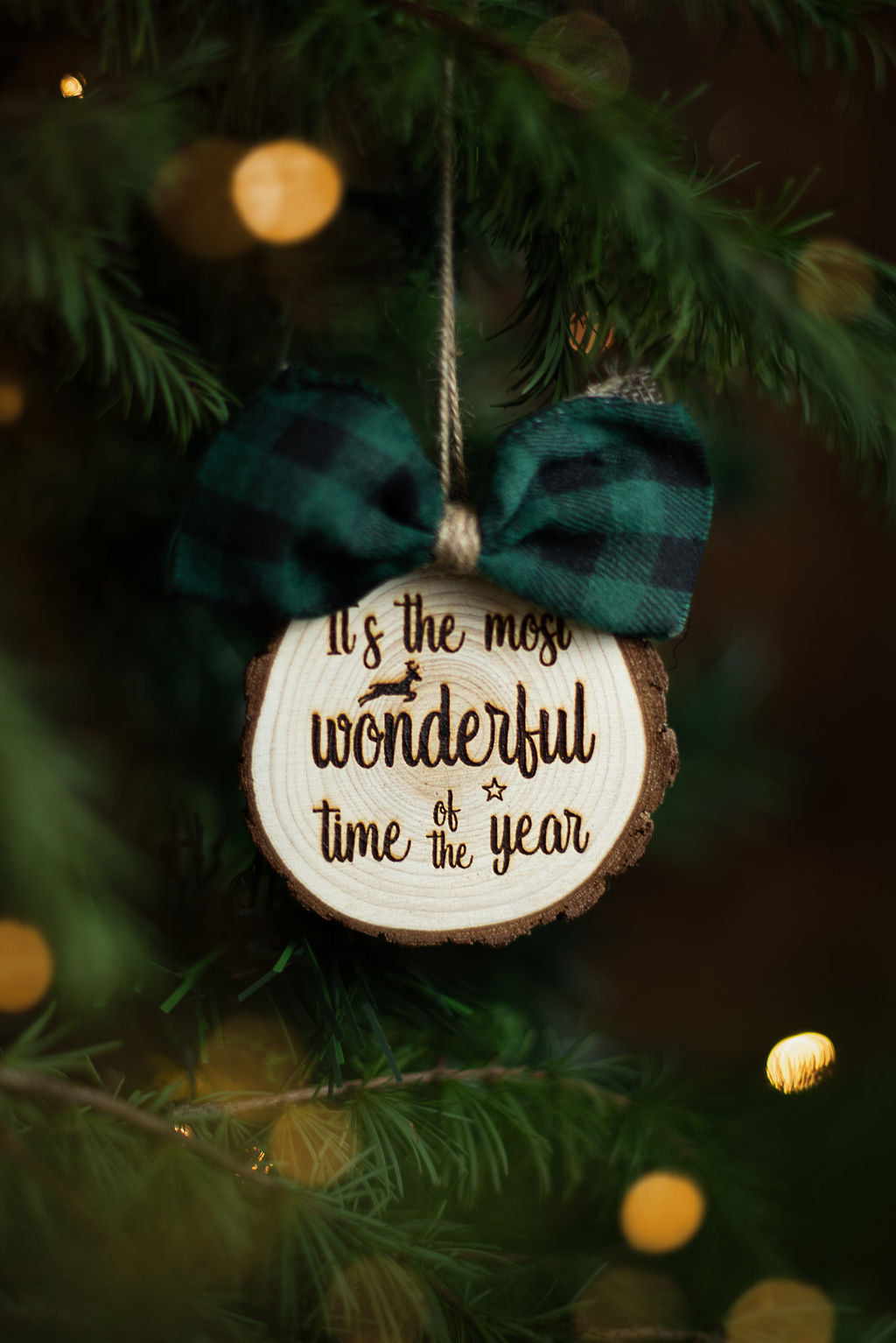 Wooden Tree Hanger LUCKY DIP