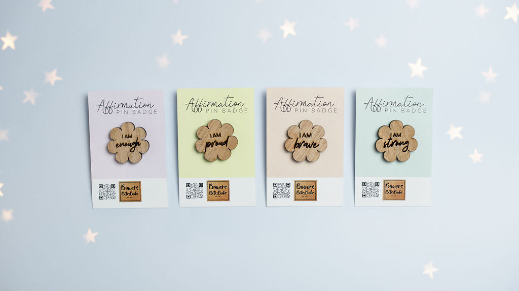 Affirmation Pin Badge