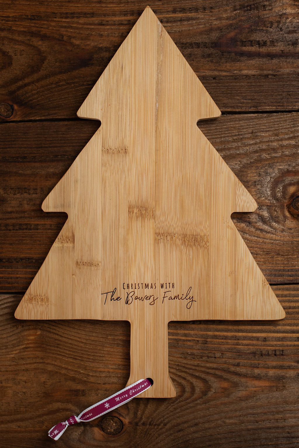 Family Christmas Tree Board