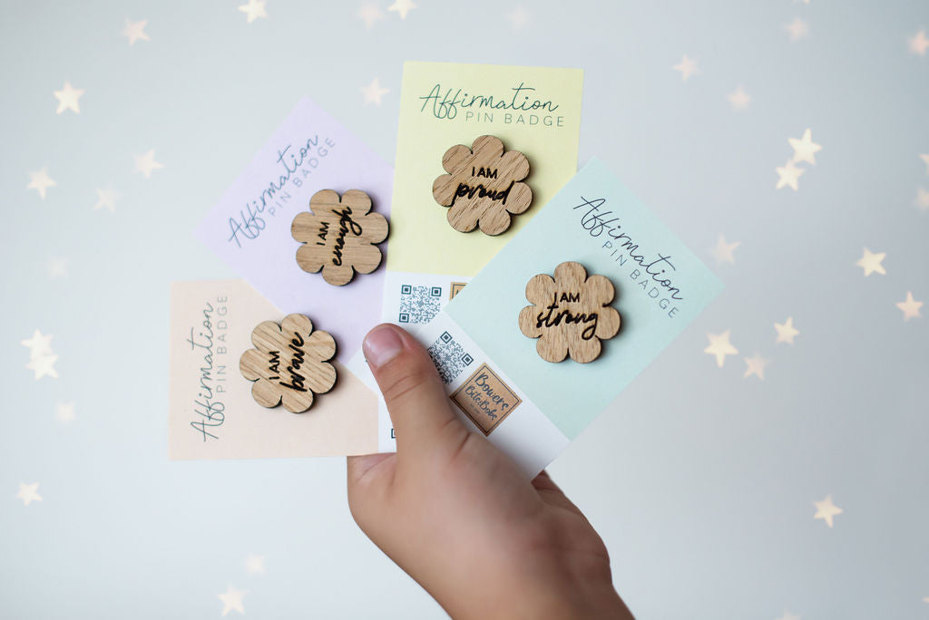 Affirmation Pin Badge