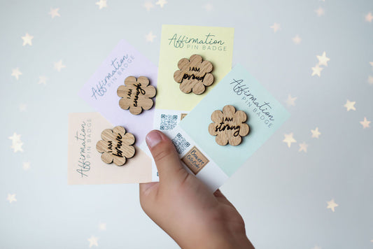 Affirmation Pin Badge