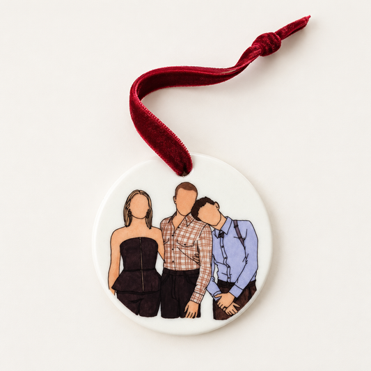 Ceramic Portrait Hanger