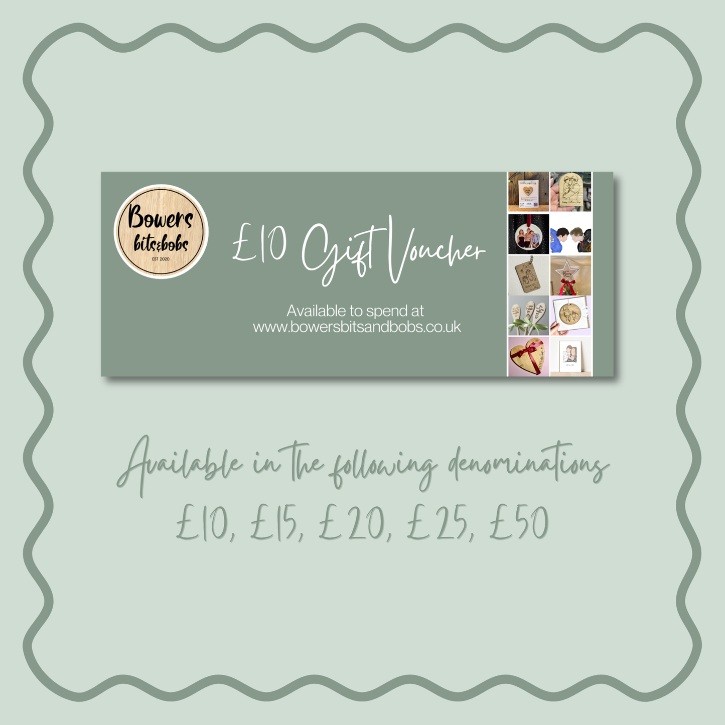 Bowers Bits & Bobs Gift Card